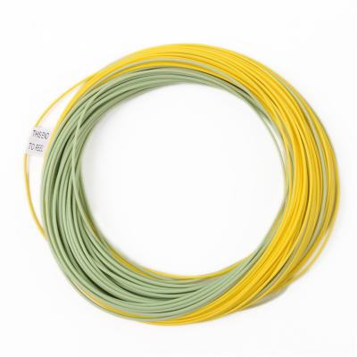 China Float marker true gold weight floating forward fly fishing line for sale