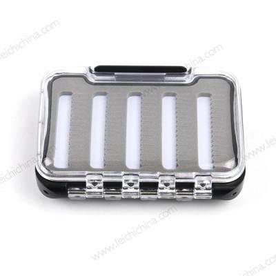 China Plastic Fly Fishing Tackle Waterproof Double Sided Lightweight Fly Box for sale