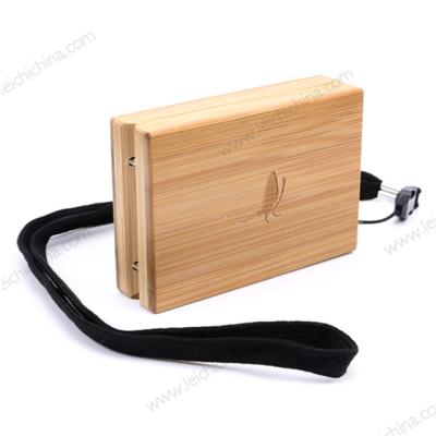 China Bamboo Foam Insert Fishing Wholesale Bamboo Wooden Fly Box for sale