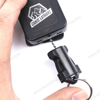 China Supplied with locking pin and clip mounts handle military grade fishing tools accessories gear retractor for sale