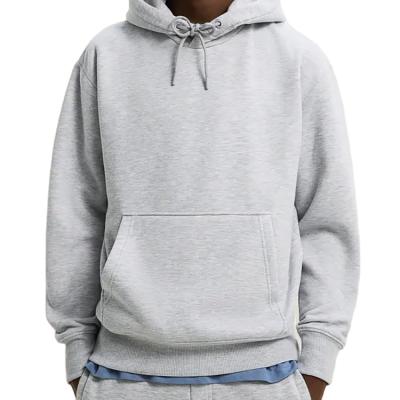 China Custom Anti-wrinkle 100 cotton fleece drop shoulder designer streetwear pullover high quality simple oversized hoodies for men for sale