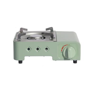 China Outdoor Hot Selling Door Barbecue Touch Countertop Auto Ignition Butane Burner Camping Stove Gas for sale