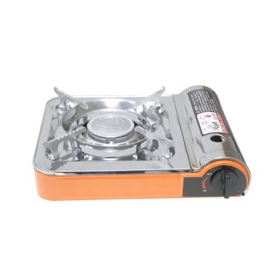 China Outdoor Hot Modern Single Burner Household Porcelain Sale Mini Tabletop Stainless Steel Cooking Portable Camping Gas Stove for sale