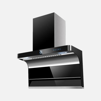 China Wholesale Price Household Design Commercial Super Good Quality New Suction Kitchen Side Range Hot Selling Wall Mounted Hood for sale