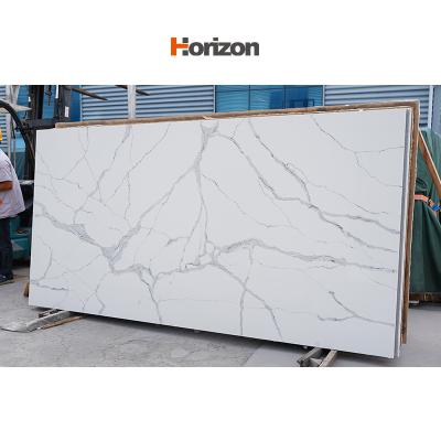 China Durable Horizon factory Custom Wholesale building Stonefor Villas And Hotels quartz Kitchen Countertops for sale