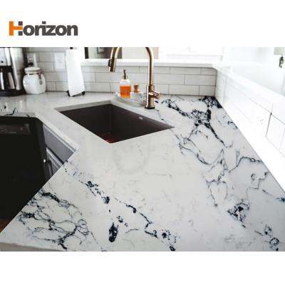 China Durable Hot sale wholesale quartz stone slab price shandong calacatta quartz luxury stone plate 10mm quartz slab for sale