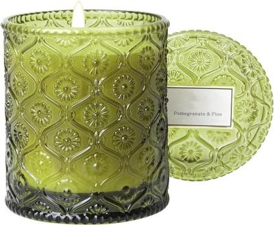 China 10893 Jar Glass Candles for sale