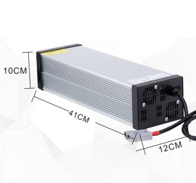 China Battery 24V 36V 48V Standard CE Certified Silent Robot Lithium Battery Lead Acid Battery Fanless Charger for sale