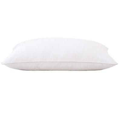 China Wholesale Microfiber Cotton Guangdong Factory White Low Density Folded Single Liner Hotel Hilton Pillow for sale