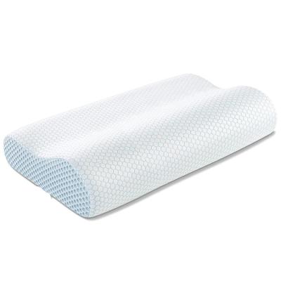 China 2022 China Factory Supply Amazon Success Cpap Breathable Sleep Contour Memory Foam Folded Orthopedic Cervical Pillow for sale