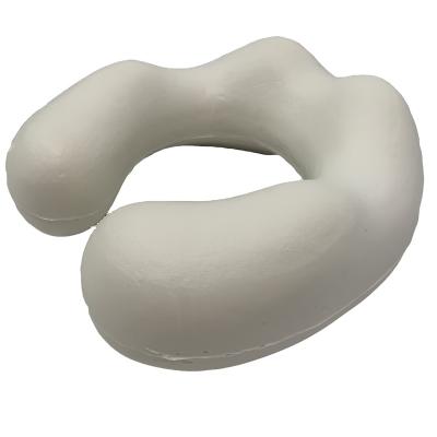 China PORTABLE Neck Pillow Travel Nap Sitting Sleeping By Car Aircraft Memory Foam Espuma Viscoelastica U Shaped Pillow Customized for sale