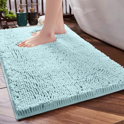 China FENGPENG Bathroom Rug Mat Non-Slip Bath Mat Soft Cozy Shaggy Thick Bath Rugs for Bathroom for sale