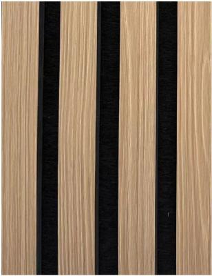 China home theater acoustic panels grooved wooden acoustic panels  soundproof wall panels Wooden Slat sound acoustic panels for sale