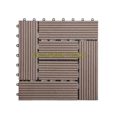 China Recycled Eco Friendly Composite Decking Boards Waterproof WPC Flooring with Fire Resistance for sale