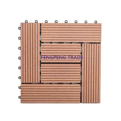 China outdoor wpc decking DIY floor Composite Decking Boards Waterproof WPC Flooring with Fire Resistance for sale