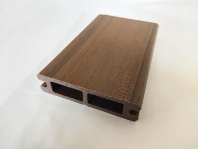 China Nuevo material WPC Panel de suelo exterior de madera de plástico en venta