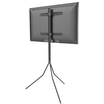 China Adjustable Metal TV Display Stand TV Mount With Swivel For 32 - 65 Inch LED OLED LCD Screens Up To 77 Lbs for sale