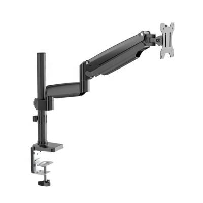 China Aluminum Heavy Duty Articulating Single Monitor Arm For LED / LCD Monitor Desk Mount Fits 13-32” Screen Single Monitor Stand for sale