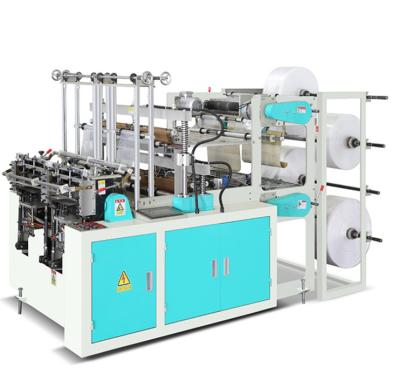 China Packaging Industry Automatic Plastic Woven Bag Preparing Machine Woven Bag Plastic Cutting Sewing Machine Production Line for sale