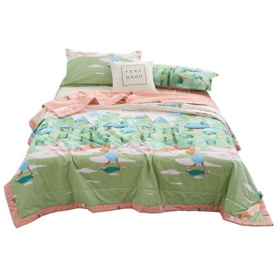 China Custom Baby Cotton Textile Summer Organic Kids Home Comforter Crib Comforter Set for sale