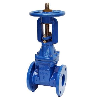 China Signal Light Water Gate Valve Rising Stem Resilient Seat Easy Operation for sale