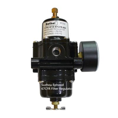 China 67CFR Gas Pressure Filter Regulator Gas Filter Valve Use On Control Valve for sale