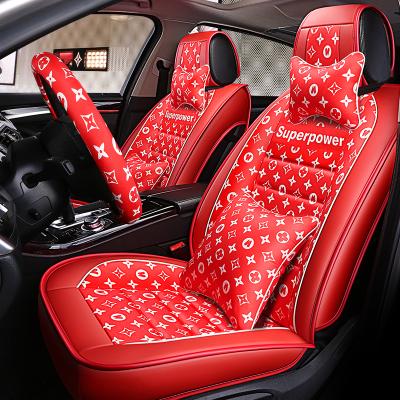 China Protect Original Seats Full Set Universal Polyester Car Seat Cover for sale