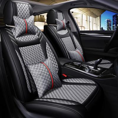 China Protect Original Seats Universal Cushion For Car PU Leather Seat Cover for sale