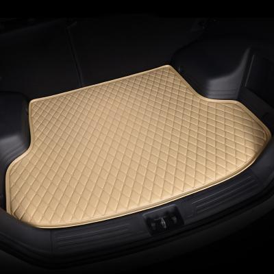 China Custom High Quality Anti-Slip 3D Car Trunk Floor Mats Black Brown Red Coffee Beige for sale