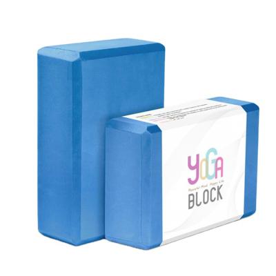 China Factory Wholesale Amazon High Density New Design High Density EVA Yoga Block Recycled Eva Foam Yoga Block for sale