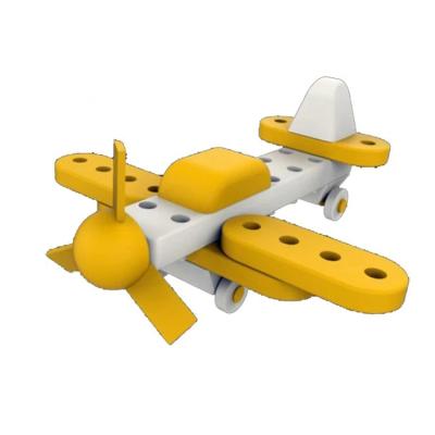 China High Density EVA Material Children's Building Block DIY Airplanes Eco-Friendly Toys For Children's Educational Development for sale