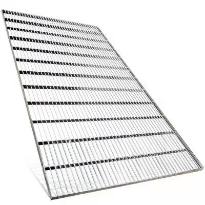 China Traditional Galvanized Steel Ms Drain Carport Drainage Grating For Construction Ditch Cover Or Footing Plate for sale