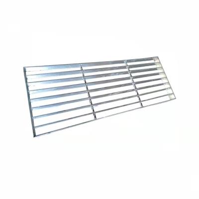 China Factory Supply Traditional Stainless Steel Floor Drain Grate Galvanized Driveway Grates Serrated Walkway Steel Bar Grating Anti Slip for sale