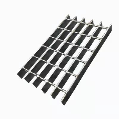 China Factory Supply Traditional Stainless Steel Floor Drain Grate Galvanized Driveway Grates Serrated Walkway Steel Bar Grating Anti Slip for sale