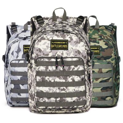 China New Designed Travel Rucksack Fashion Sublimation Polyester Backpack Anti Theft Tactical Camouflage for sale