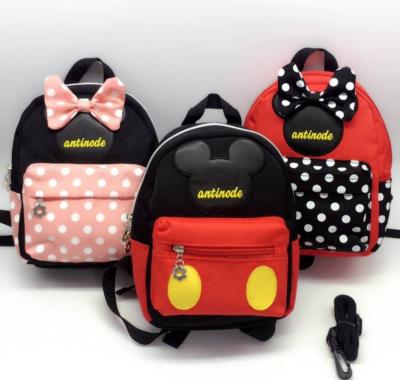 China High capacity latest design cute oxford kids bag luxury kid school fashion bow bag school bags for kids for sale