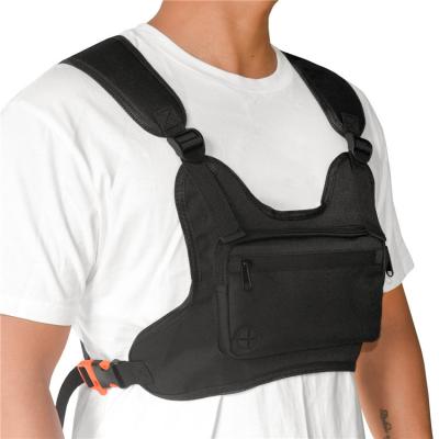 China High Capacity Frontier Outdoor Tactical Leisure Sports Bags Men's Chest Shoulder Fitness Vest Bag for sale