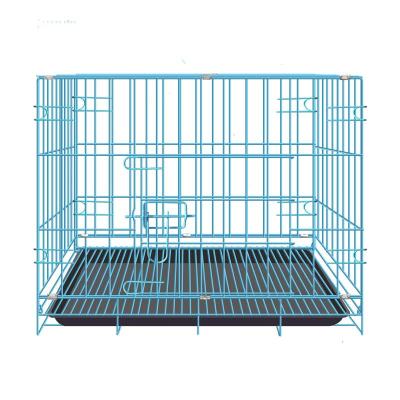 China Wholesale High Quality Breathable Foldable Foldable Metal Kennel Space Pet Cage Mesh Pet Dog Cat Cages for sale