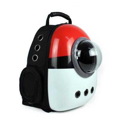 China Popular Breathable Cat Kitten Dog Backpack Astronaut Capsule Pet Carrier Window Backpack for sale