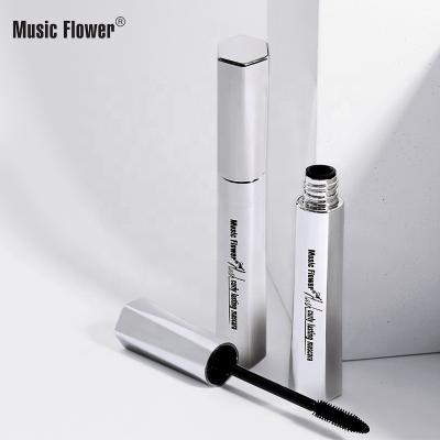 China New Hexagonal Lengthening Beauty Sample Waterproof/Fast-Dry Music Flower Waterproof Durable Head Thick Small Brush Long Growing Lash Mascara for sale