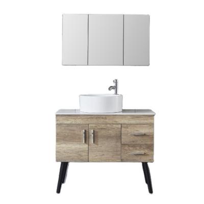 China Modern Design European Modern Vanity Rack Wall Mounted Hot Sale Style Bathroom Cabinet for sale