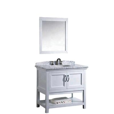 China New Modern Entop Design Europe Style Used Solid Wood Bathroom Vanity Cabinets for sale