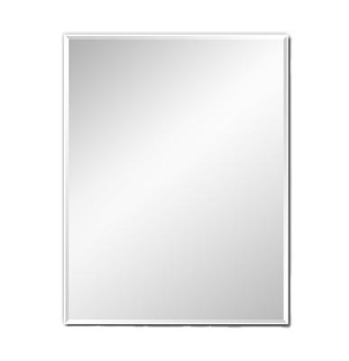 China Bright Simple Square Beveled Edge Mirror On Wall Used In Bathroom for sale