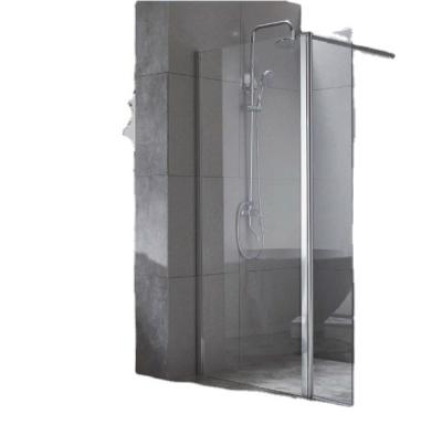 China China Modern Fashionable Complete Single Shower Screen, Curved Glass Free Standing Shower Enclosure for sale