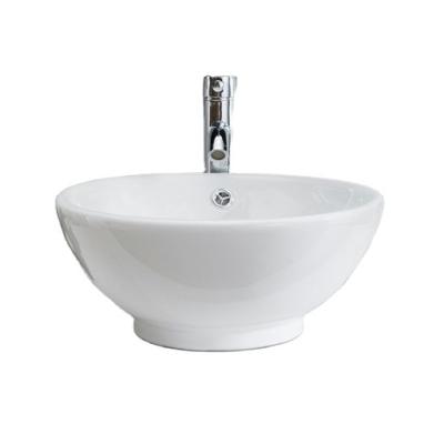 China Modern Round Elegant Ceramic Basin Pedestal for sale