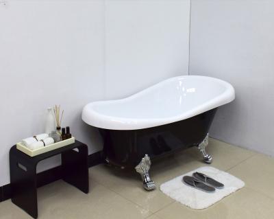 China Whirlpools Free Acrylic Clawfoot Tub ENTOP Tub Bath Soaking Tag for sale