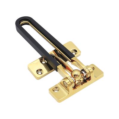 China Easy Installation Swing Bar Door Guard Gate Latches Burglar-Proof Door Clasp for Hotel Residence Motel Dorm Door Home Security Guard for sale