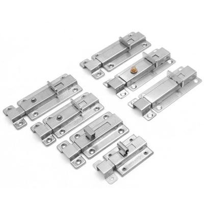 China Modern Stainless Door Latch Sliding Lock Bolt Sliding Lock Easy To Install Barrel Bolt for sale