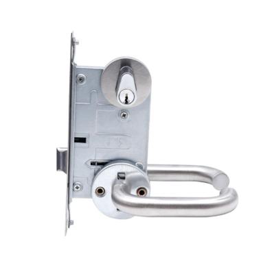 China Widely Used Security Fire Rated Stainless Steel Mortise Design Door Lock For Office Door for sale