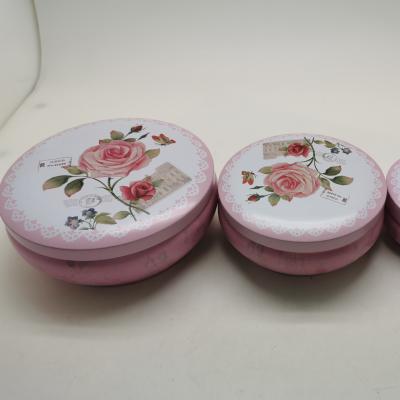 China Hotselling Silk Screen Printing Metal Tin Candle / Candy / Gift Tin Box For Chocolate for sale